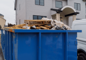 Diamond Disposal - Dumpster after renovations - Dumpster Rental Blog